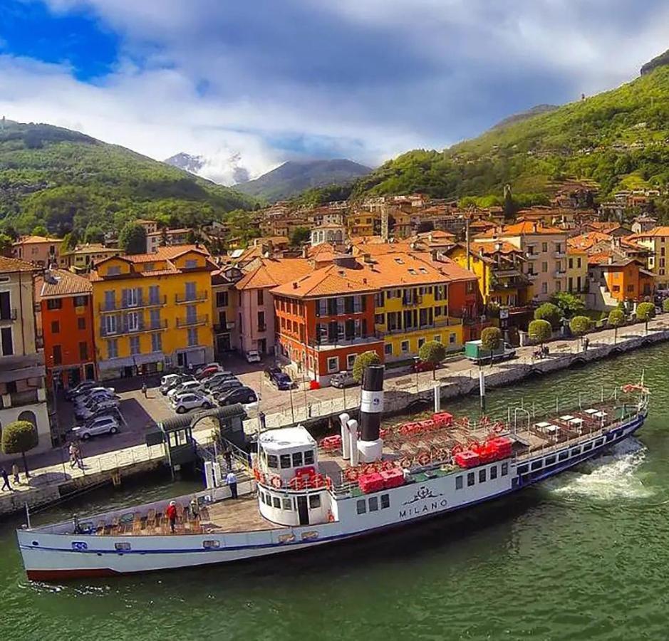 Elegant Historic Large House On Lake Como Apartment Gravedona Exterior photo