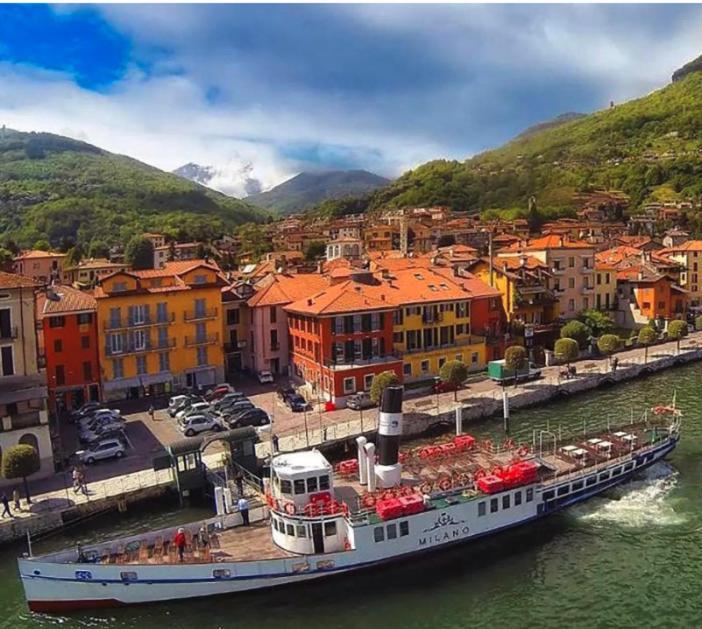 Elegant Historic Large House On Lake Como Apartment Gravedona Exterior photo